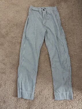 Brandy Melville Blue and White Striped Pants